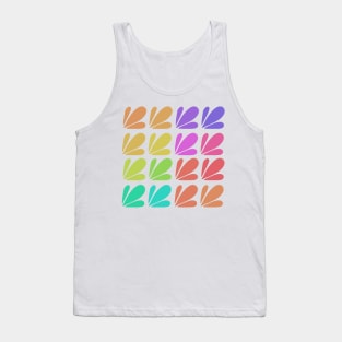 colorful butterfly wings Tank Top